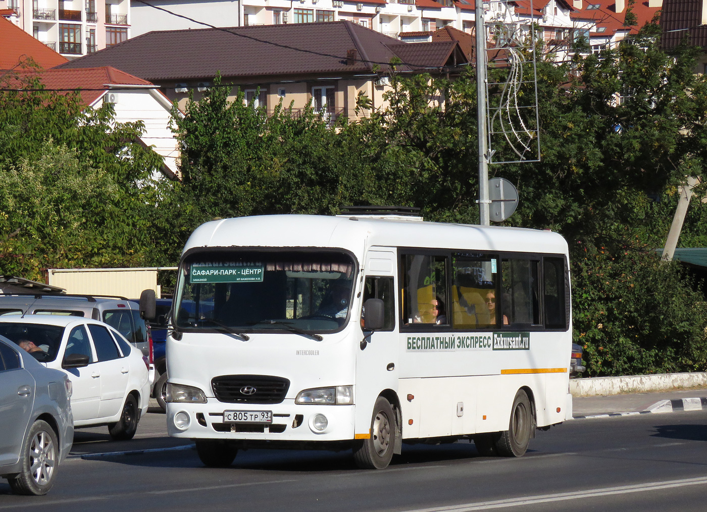 Краснодарский край, Hyundai County LWB C11 (ТагАЗ) № С 805 ТР 93