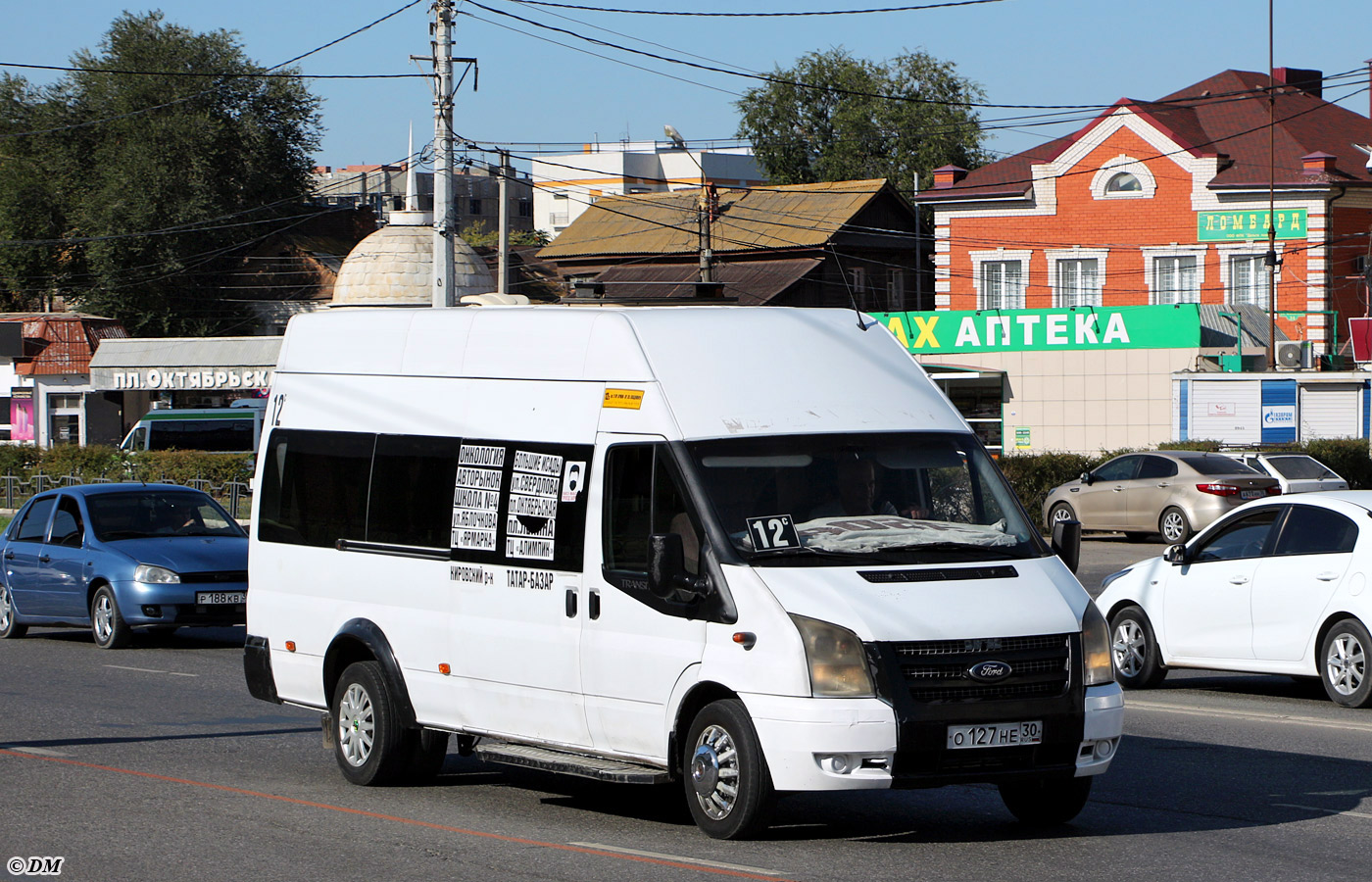 Астраханская область, Имя-М-3006 (Z9S) (Ford Transit) № О 127 НЕ 30 — Фото  — Автобусный транспорт