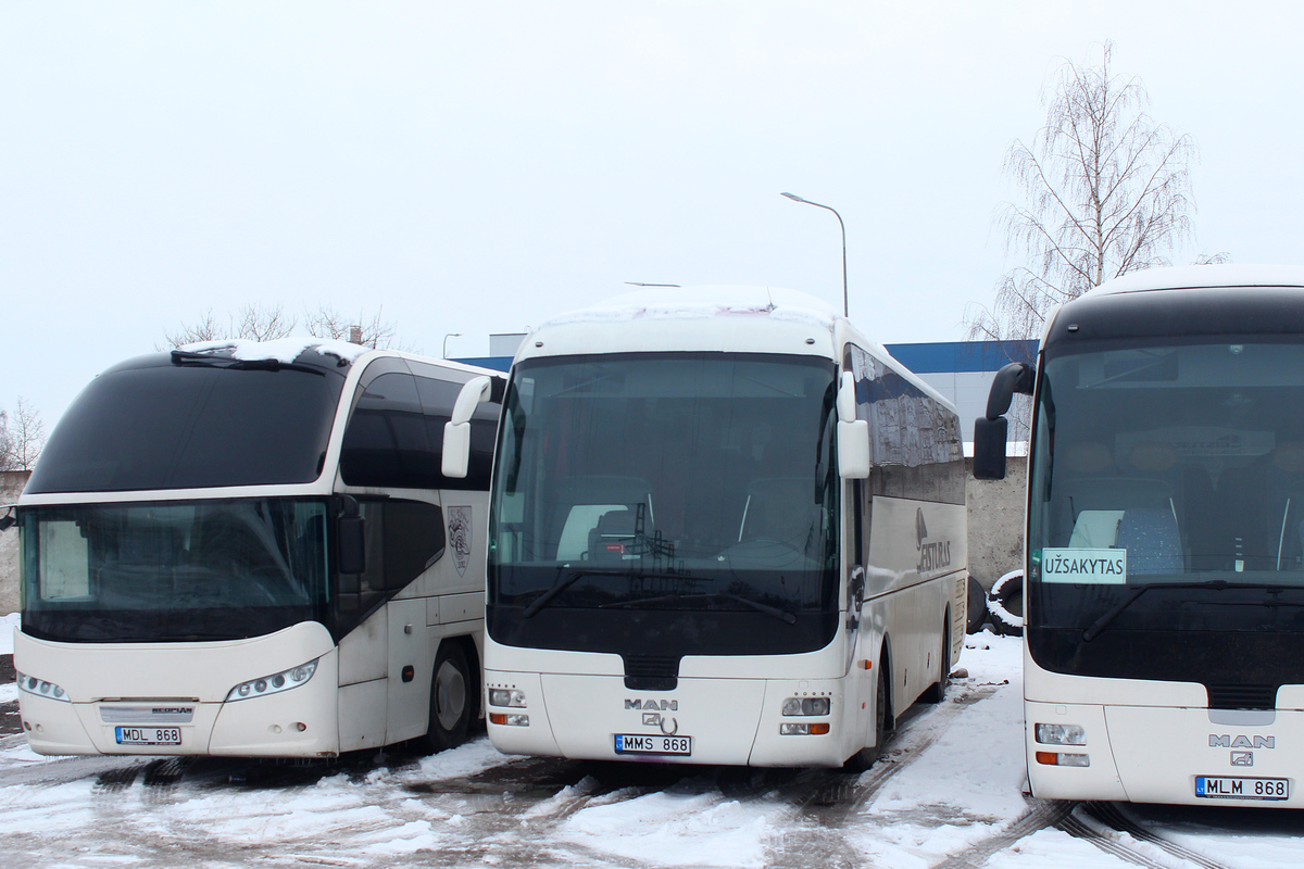 Литва, MAN R07 Lion's Coach RHC404 № MMS 868