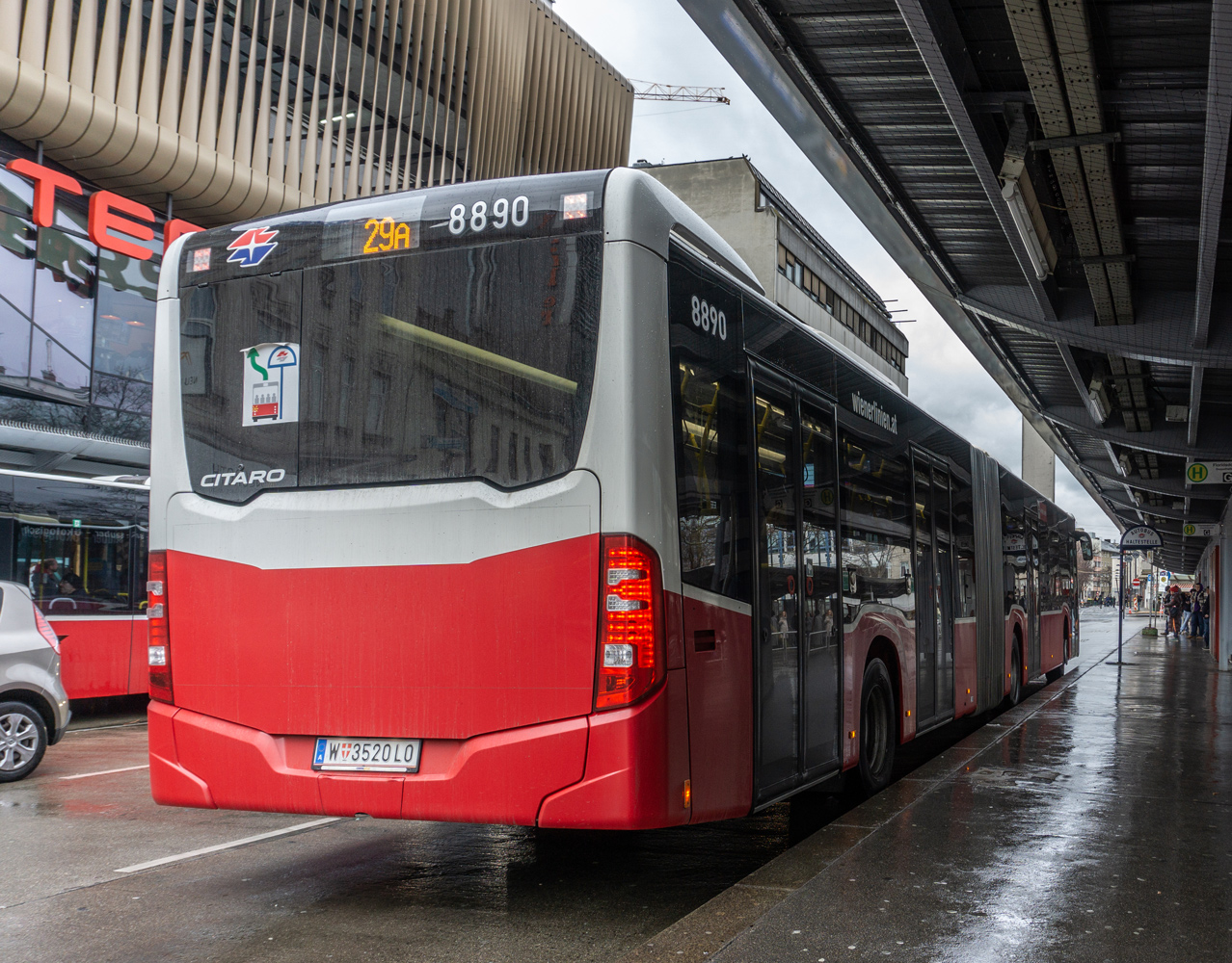 Австрия, Mercedes-Benz Citaro C2 G № 8890