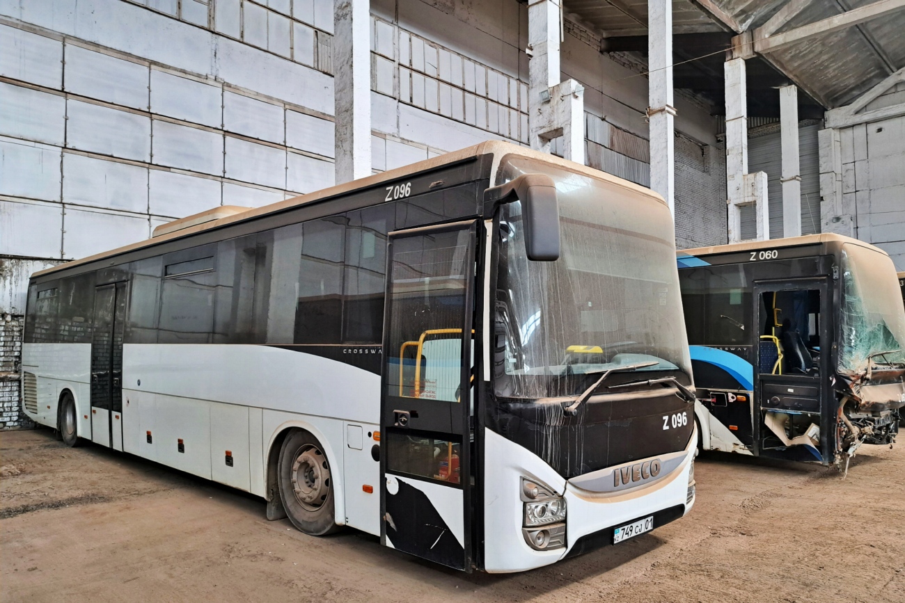 Астана, IVECO Crossway LINE 13M (СарыаркаАвтоПром) № Z096