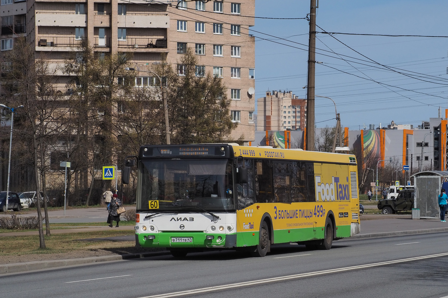 Sankt Petersburg, LiAZ-5292.21 Nr. 018