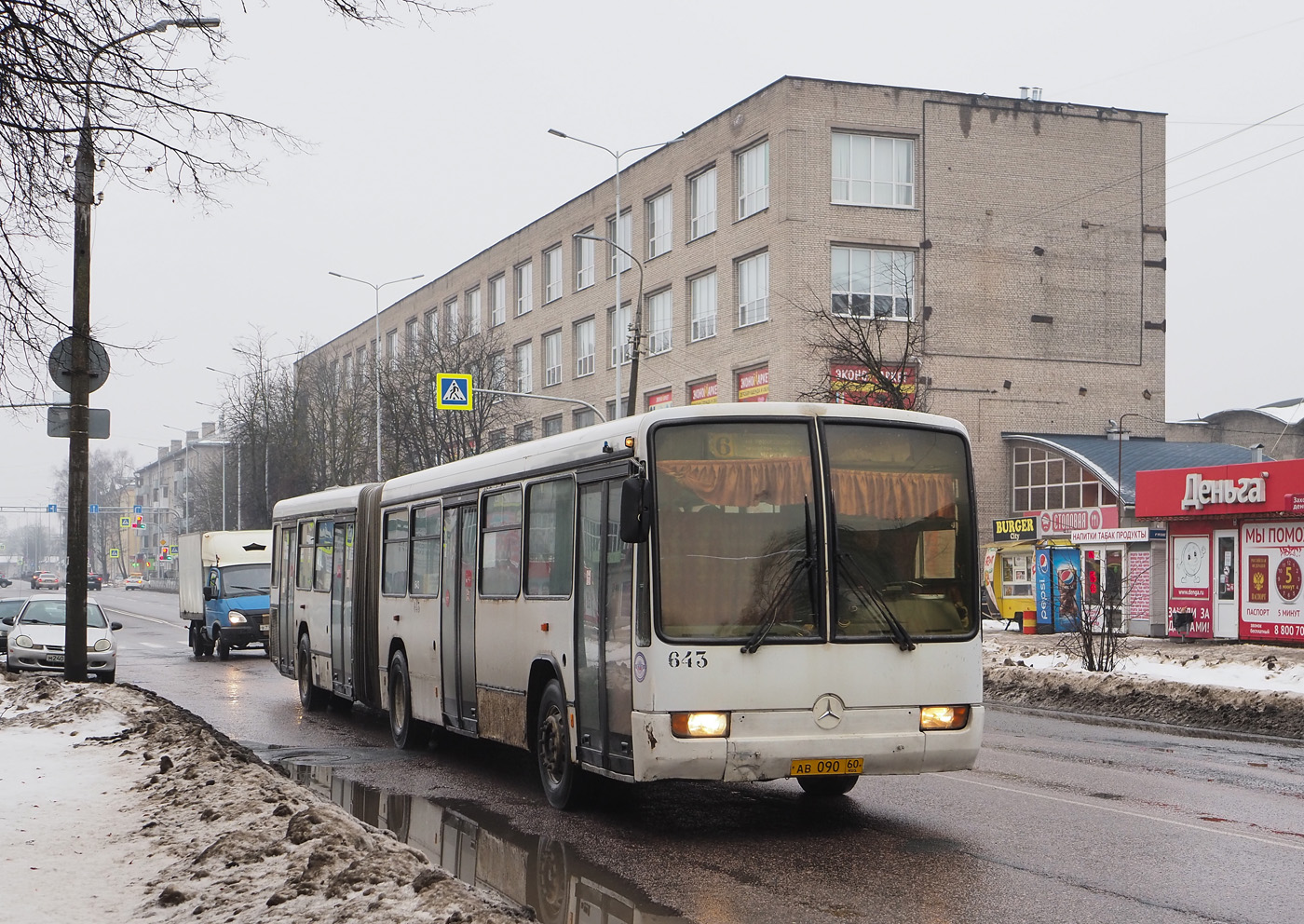 Pleskavas apgabals, Mercedes-Benz O345G № 643