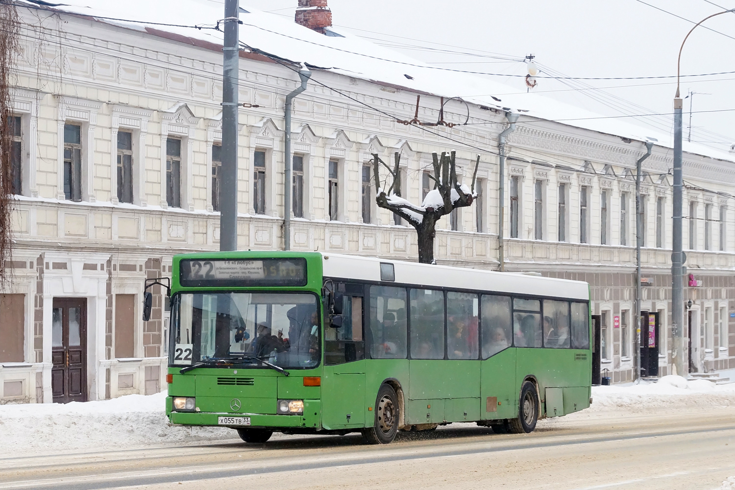 Владимирская область, Mercedes-Benz O405N2 № Х 055 ТВ 33