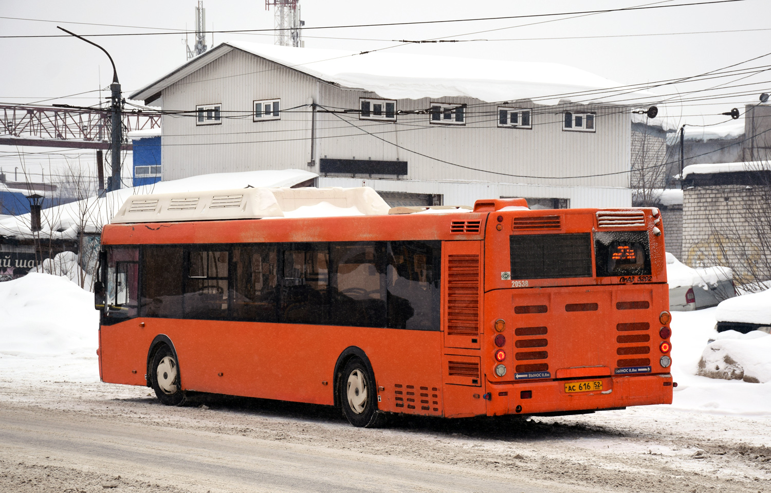 Нижегородская область, ЛиАЗ-5292.67 (CNG) № 20538