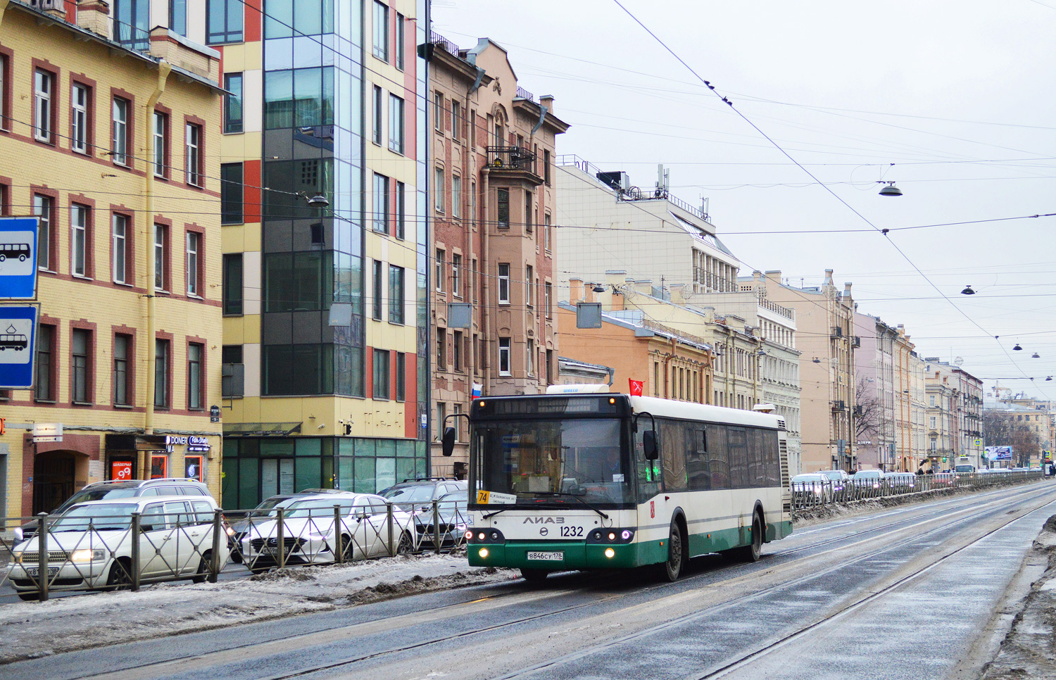 Санкт-Петербург, ЛиАЗ-5292.60 № 1232