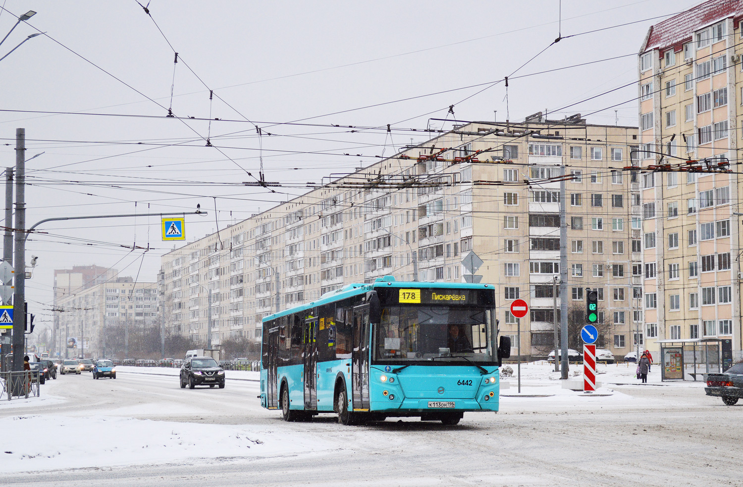 Санкт-Петербург, ЛиАЗ-5292.65 № 6442