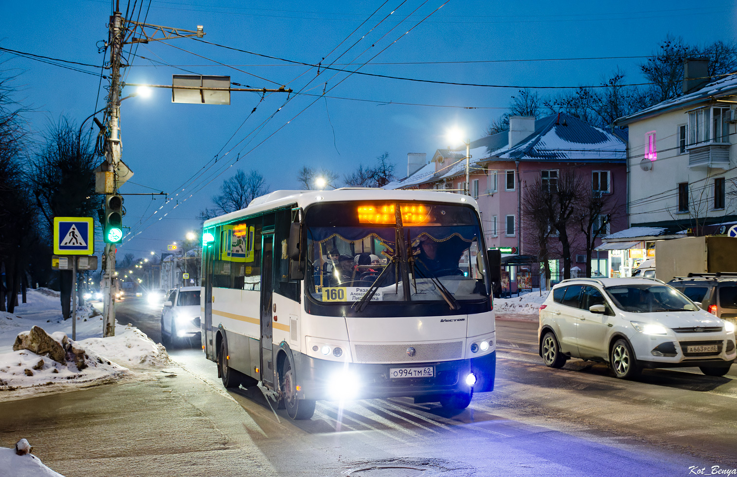 Рязанская область, ПАЗ-320412-04 "Вектор" № О 994 ТМ 62