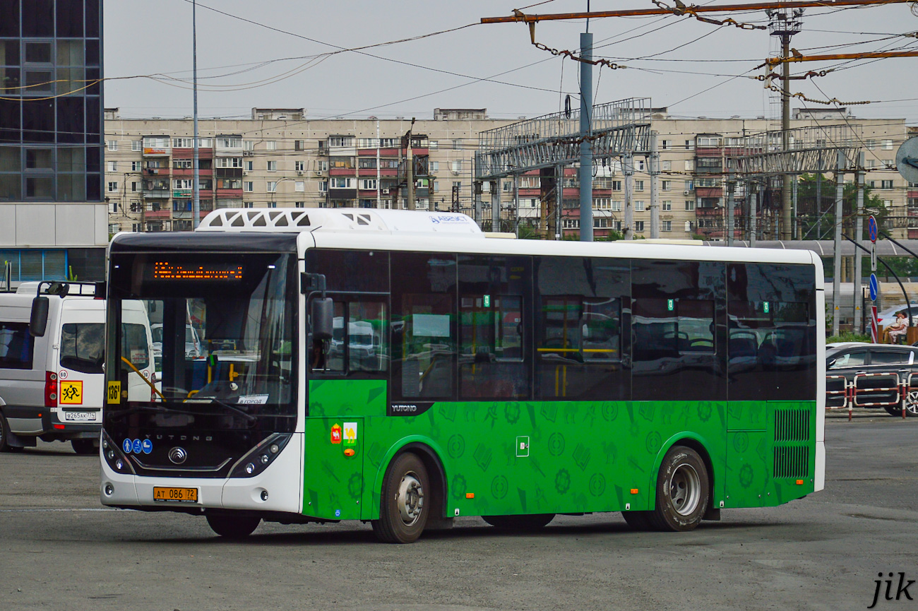 Челябинская область, Yutong ZK6890HGQ № 3086