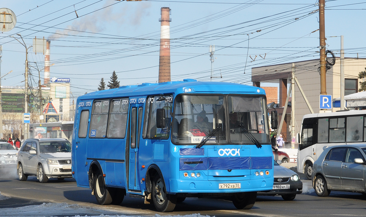 Omsk region, PAZ-32053 № 298