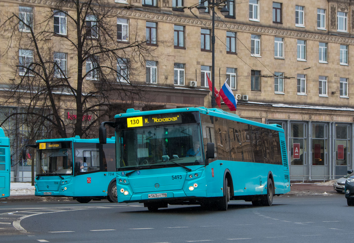 Санкт-Петербург, ЛиАЗ-5292.65 № 5493