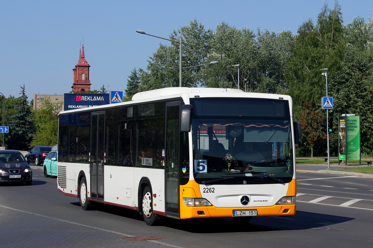 Литва, Mercedes-Benz O530Ü Citaro facelift Ü № 2262