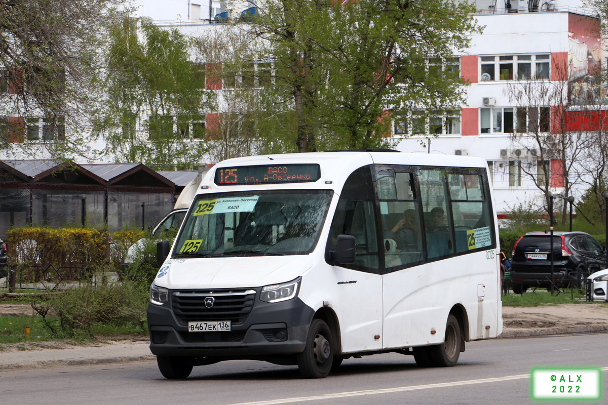 Воронежская область, ГАЗ-A68R52 City № 02725