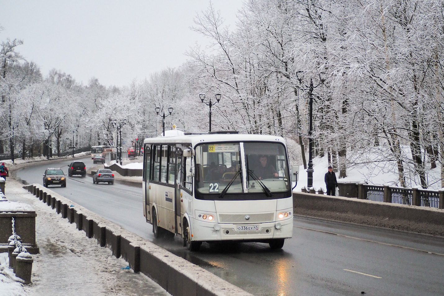 Leningrad region, PAZ-320412-05 "Vector" # О 336 ЕХ 47