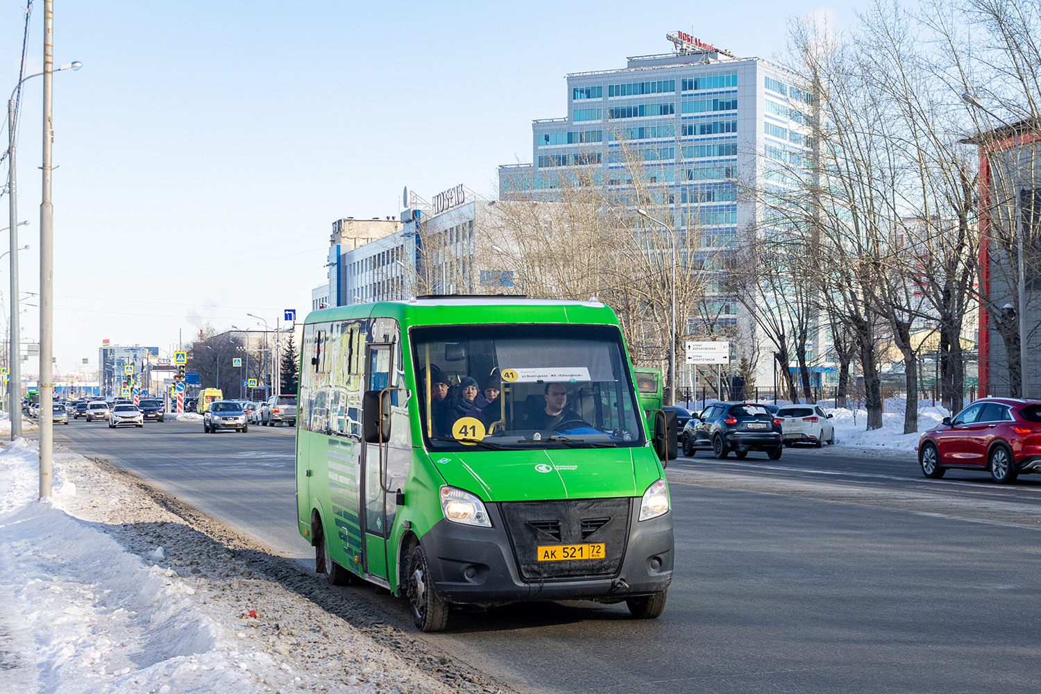 Тюменская область, ГАЗ-A64R45 Next № АК 521 72