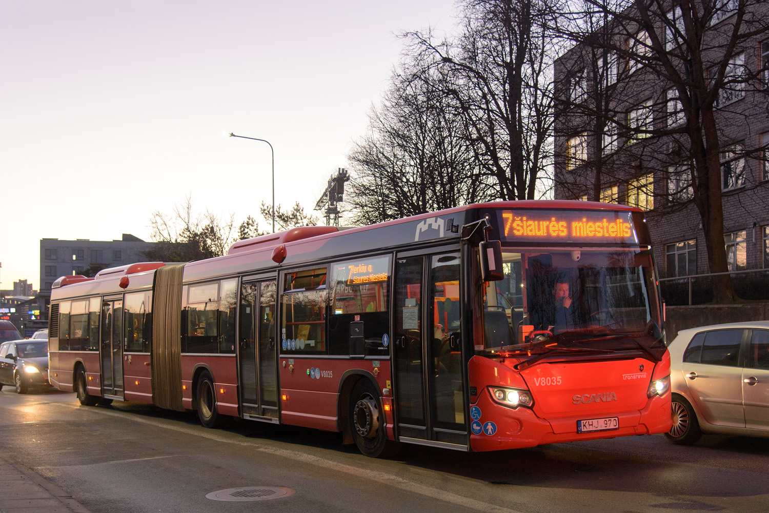 Литва, Scania Citywide LFA № V8035