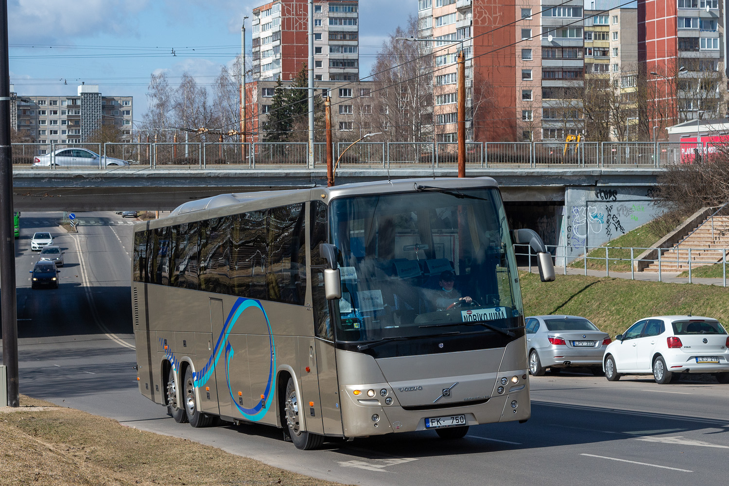 Латвия, Volvo 9900 № FK-750