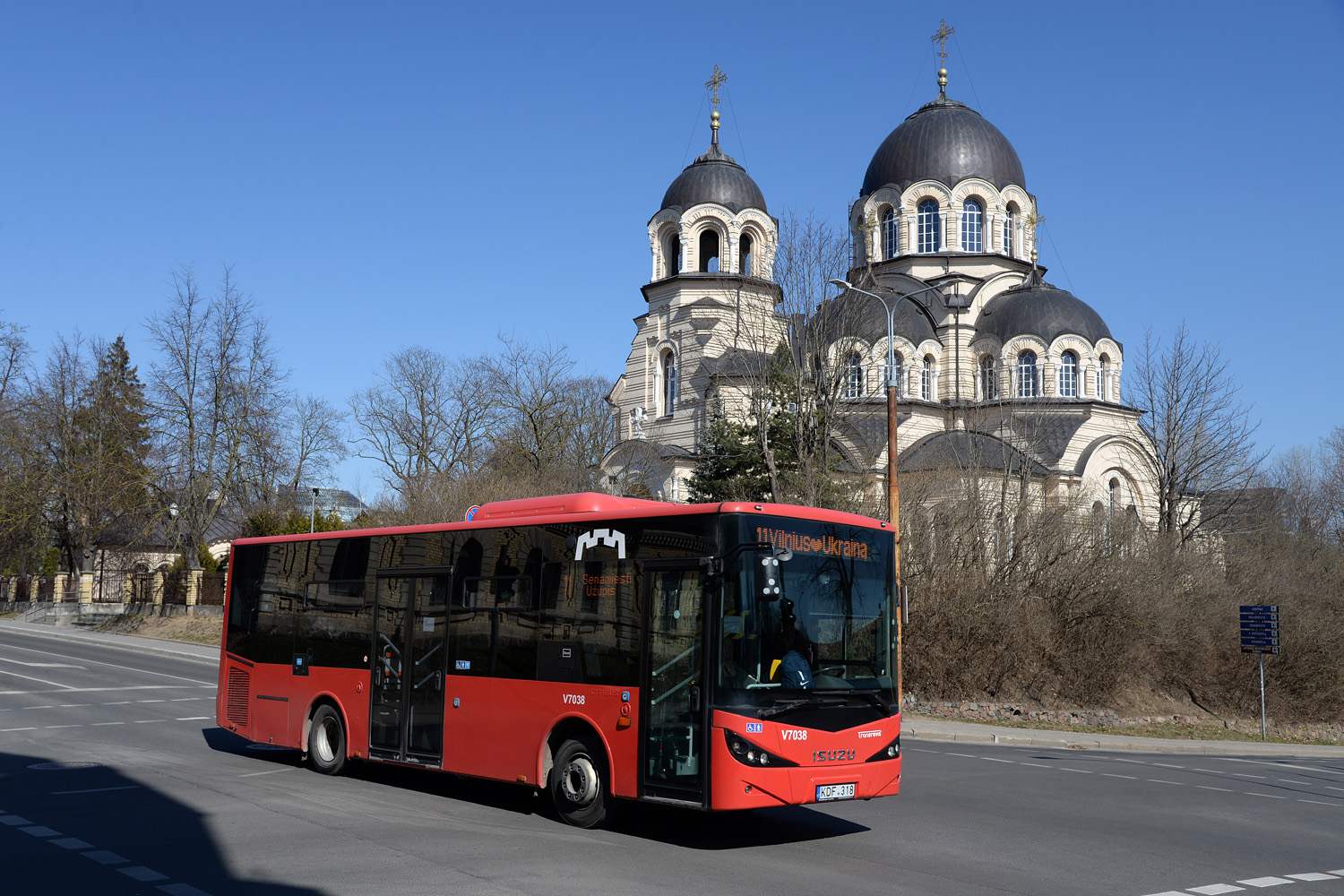 Литва, Anadolu Isuzu Citibus (Yeni) № V7038