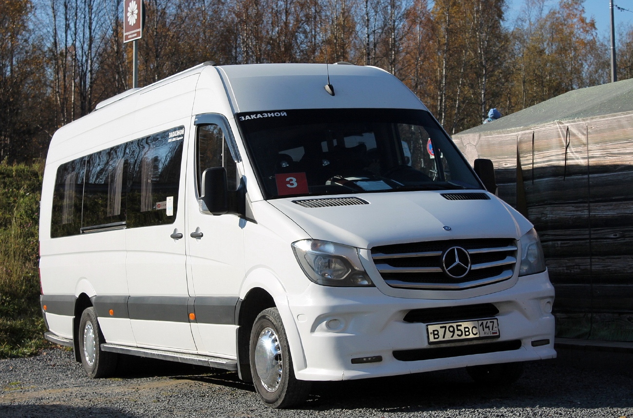 Saint Petersburg, Luidor-223602 (MB Sprinter) # В 795 ВС 147