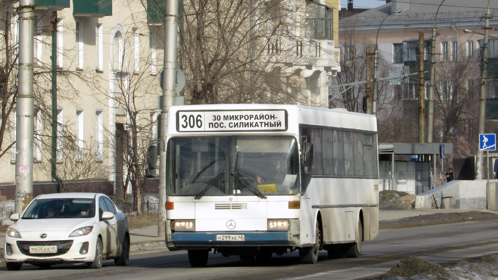 Lipetsk region, Mercedes-Benz O405 Nr. Н 299 ХЕ 48