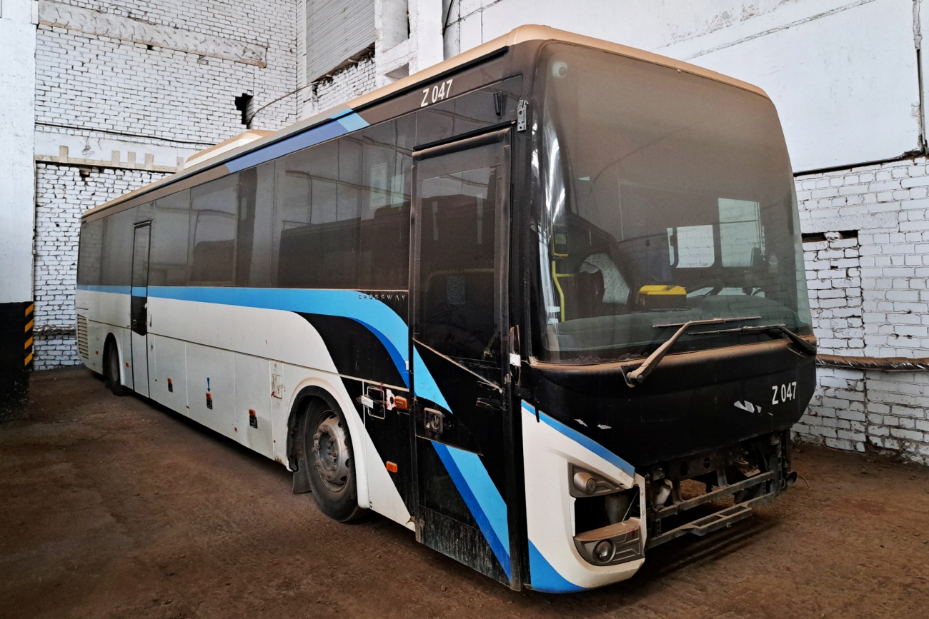 Астана, IVECO Crossway LINE 13M (СарыаркаАвтоПром) № Z047