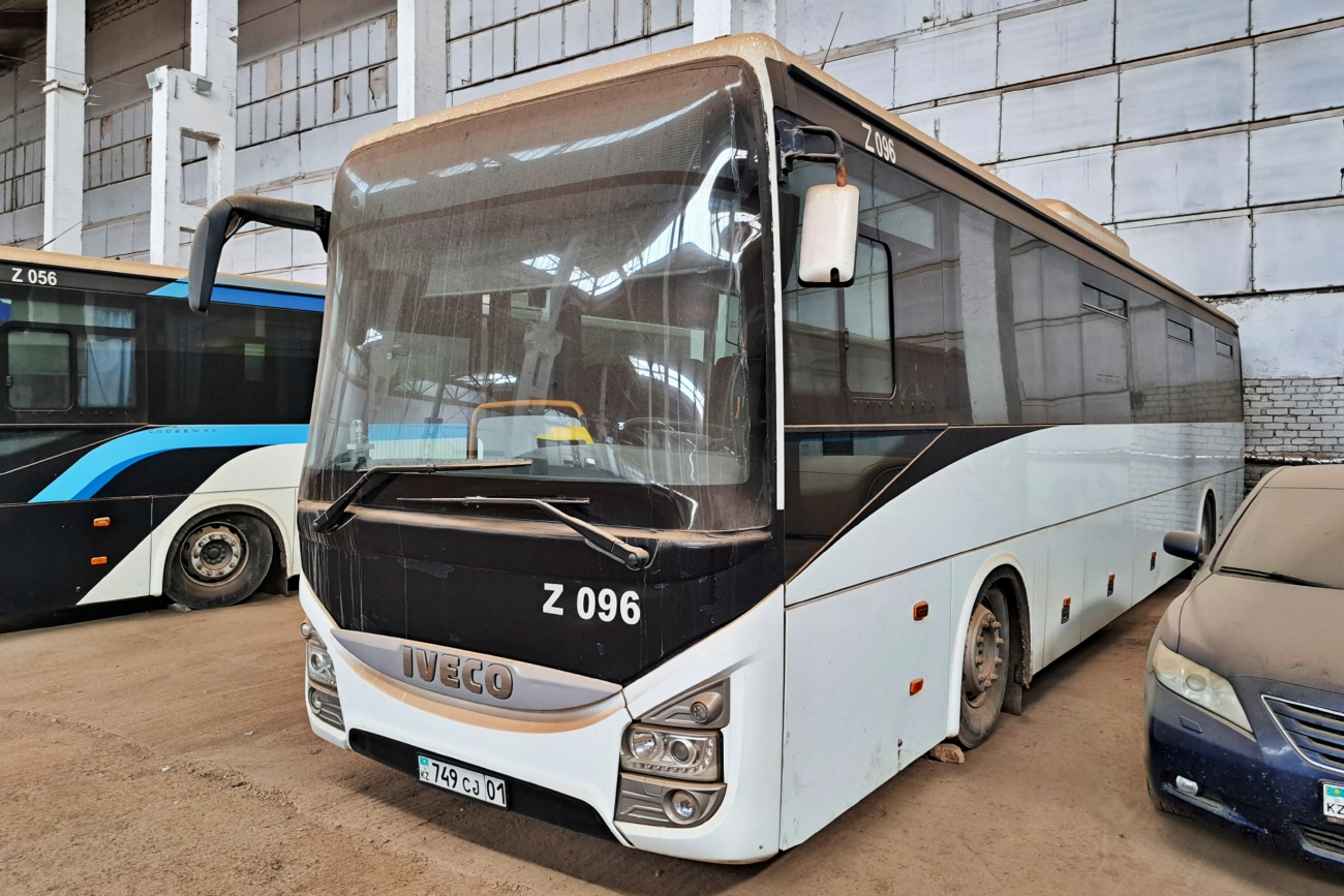 Астана, IVECO Crossway LINE 13M (СарыаркаАвтоПром) № Z096