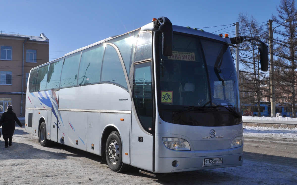 Омская область, Golden Dragon XML6129E1A Grand Cruiser № Т 135 НР 55