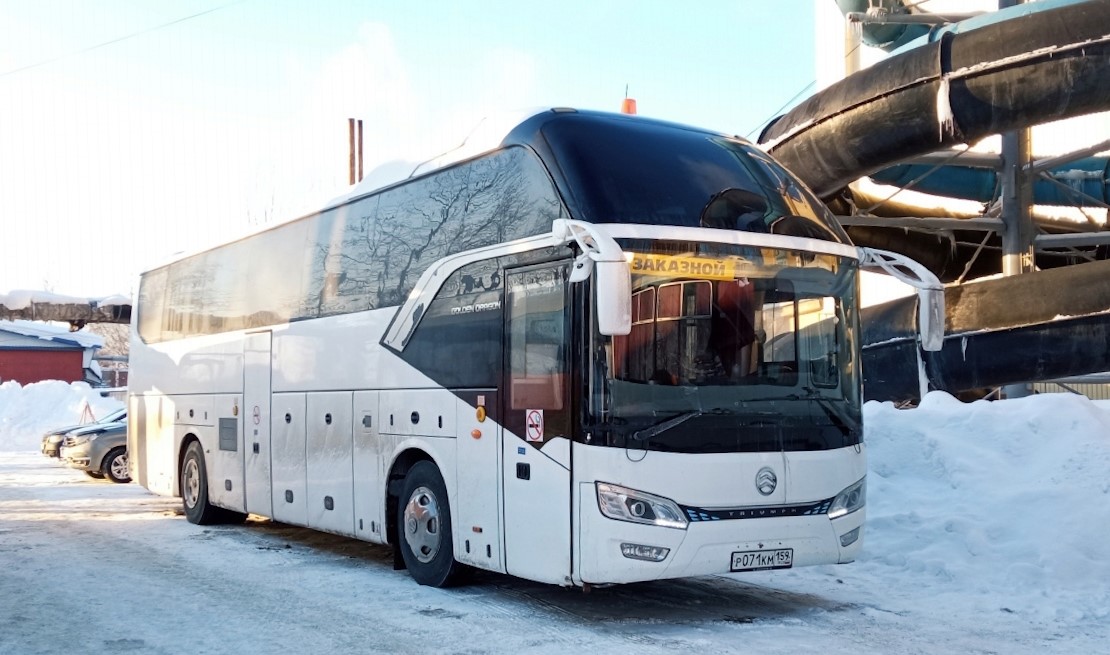 Пермский край, Golden Dragon XML6126JR Triumph № Р 071 КМ 159