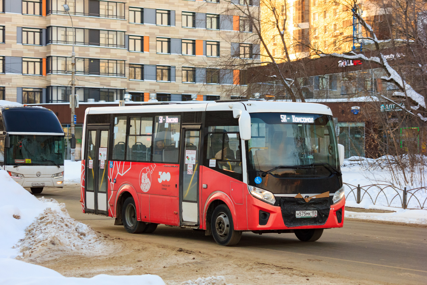 Пермский край, ПАЗ-320435-04 "Vector Next" № Н 575 МК 159