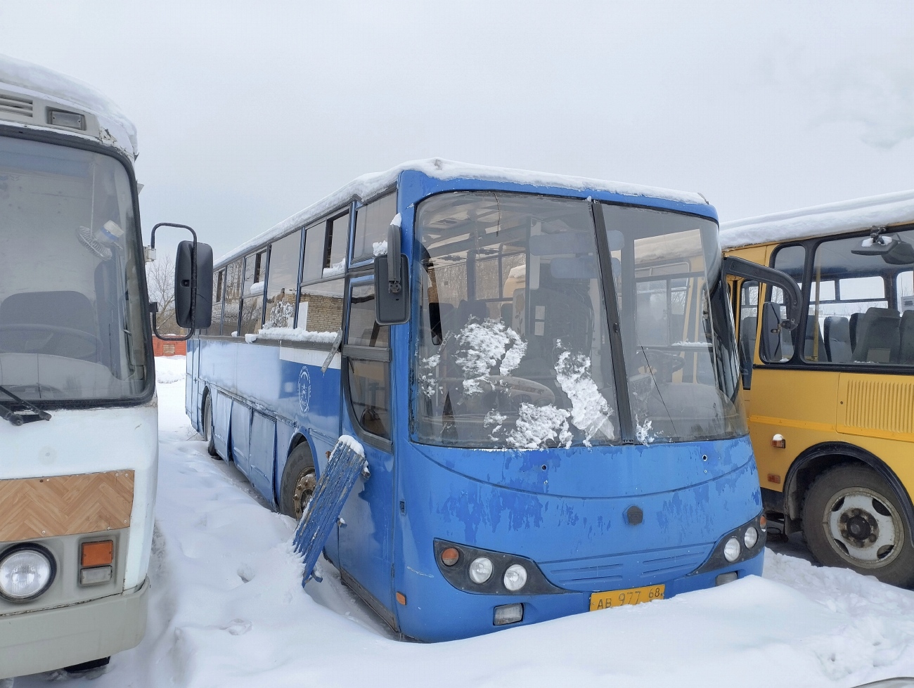 Тамбовская область, МАРЗ-5277-01 № АВ 977 68