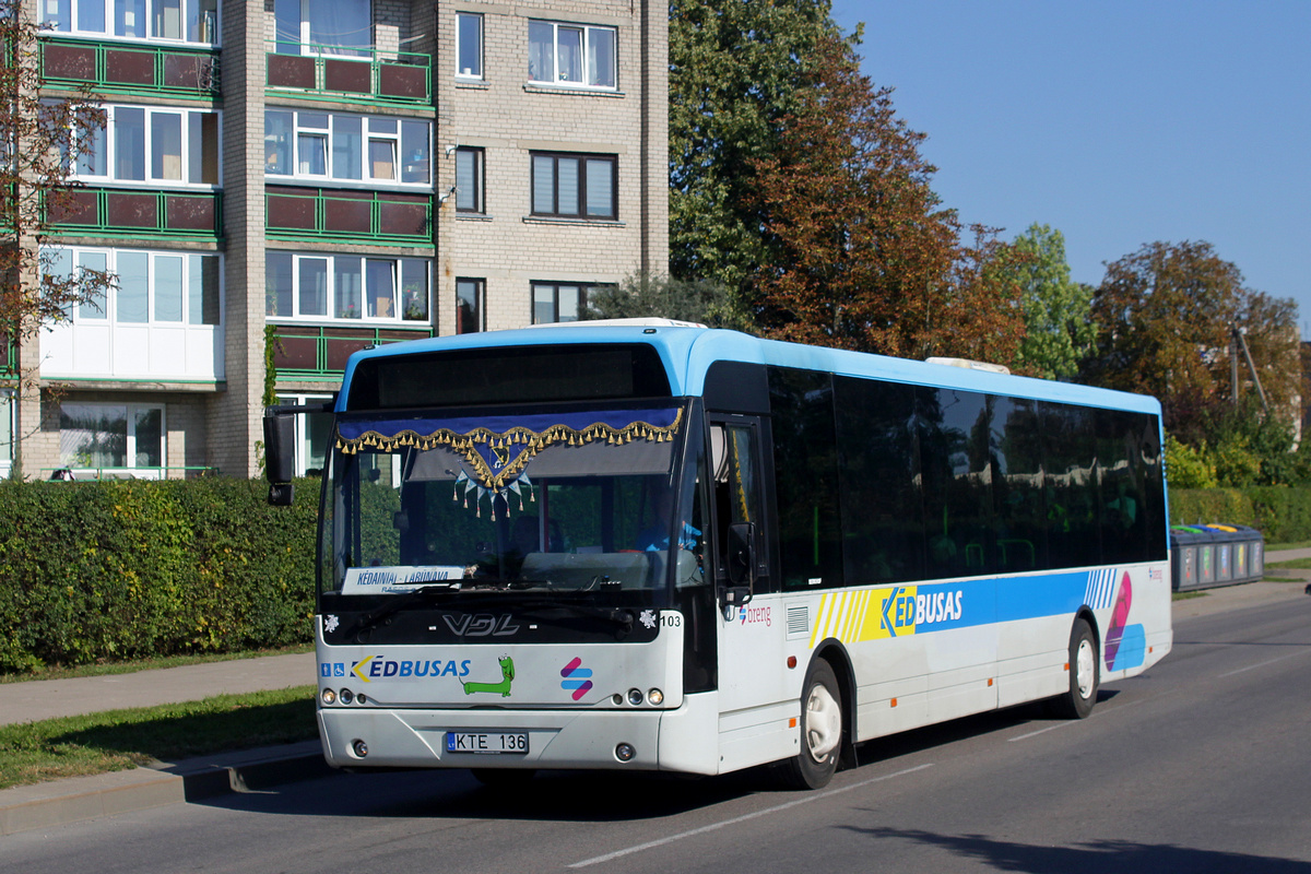 Литва, VDL Berkhof Ambassador 200 № 103