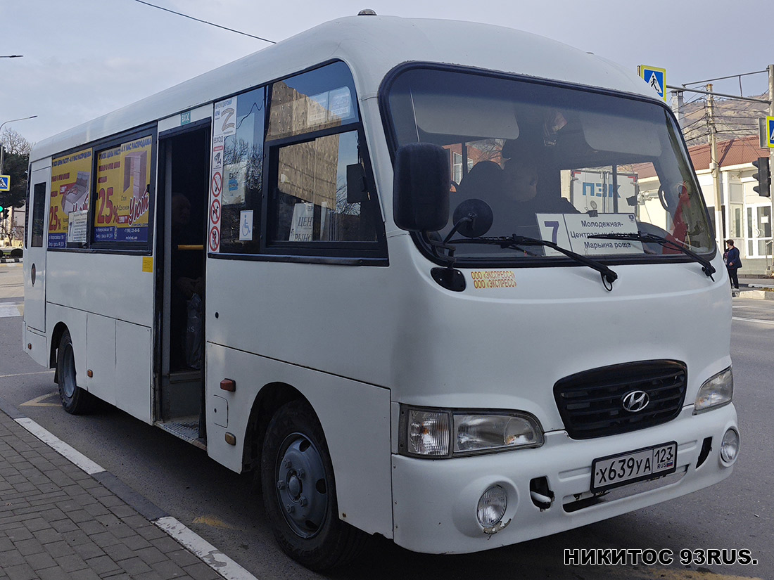 Краснодарский край, Hyundai County LWB (ТагАЗ) № Х 639 УА 123