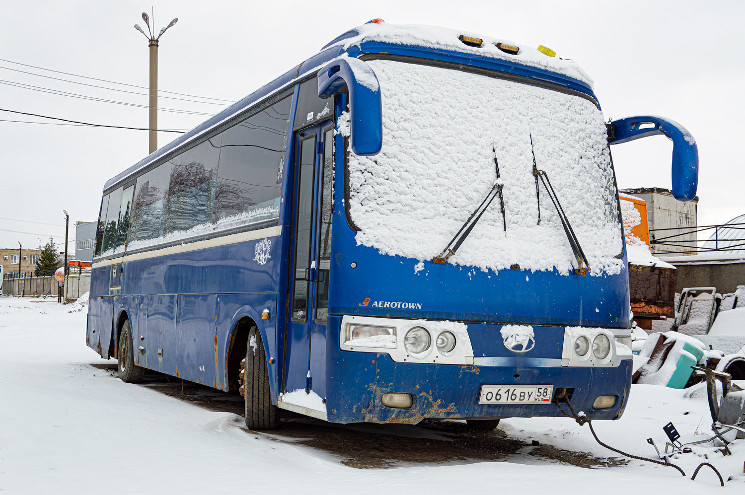 Пензенская область, Hyundai AeroTown № О 616 ВУ 58