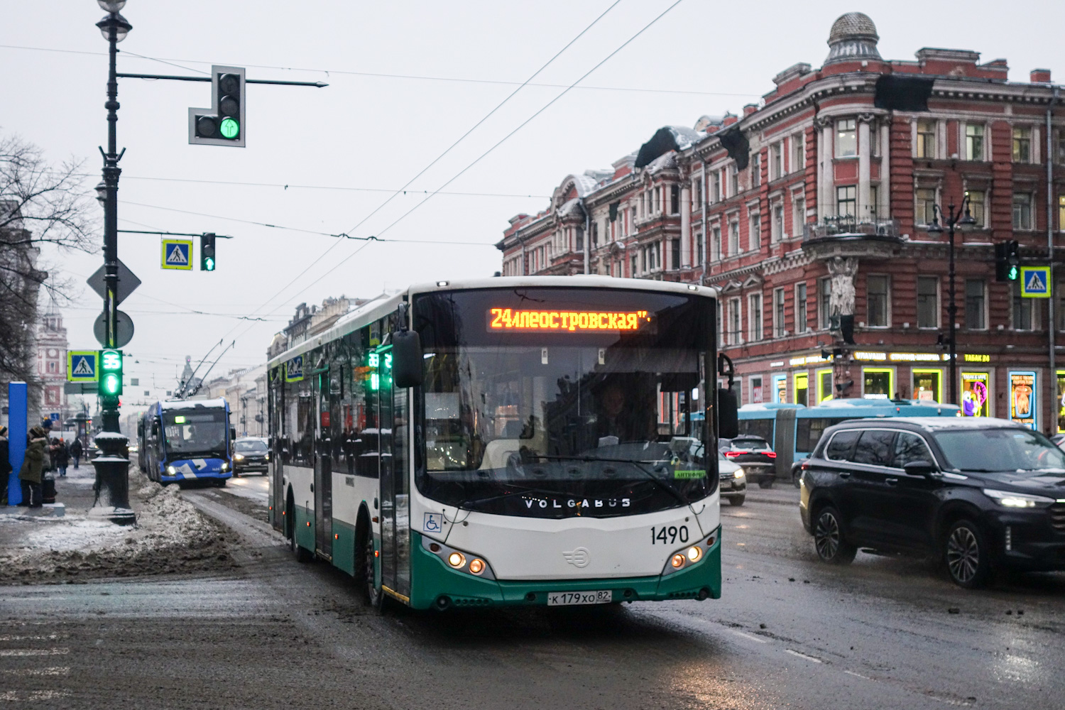 Санкт-Петербург, Volgabus-5270.00 № 1490