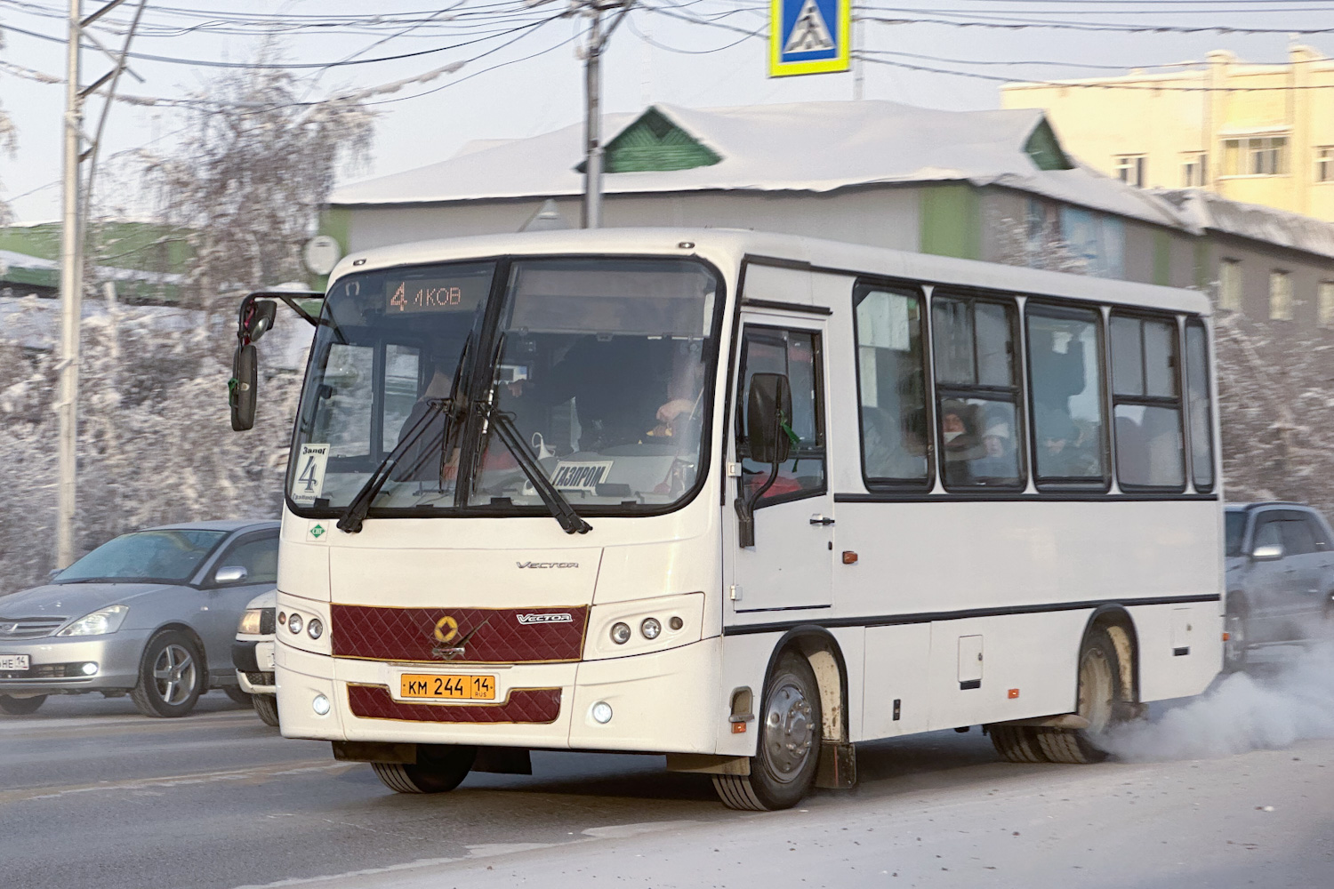 Саха (Якутия), ПАЗ-320302-22 "Вектор" № КМ 244 14