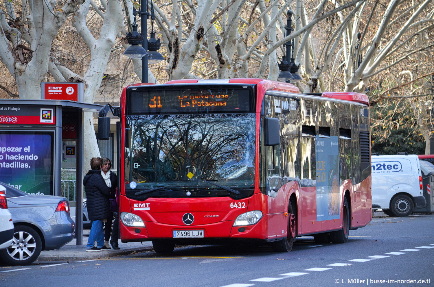 Іспанія, Mercedes-Benz Citaro C2 hybrid № 6432