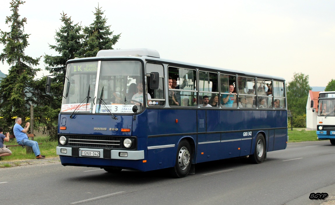 Венгрия, Ikarus 260.30M № GNX-342; Венгрия — III. Nemzetközi Ikarus Találkozó, Tapolca (2022)