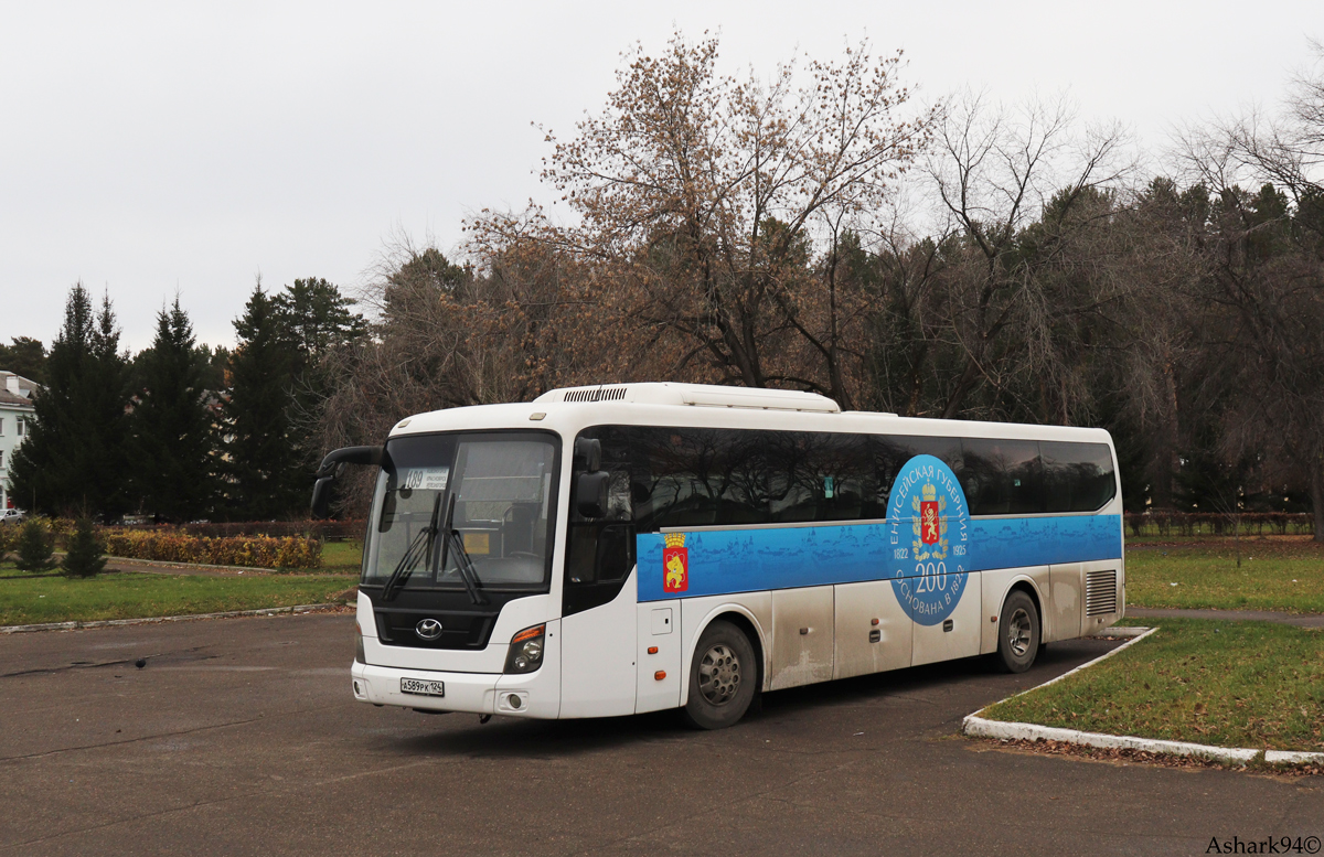 Красноярский край, Hyundai Universe Space Luxury № А 589 РК 124