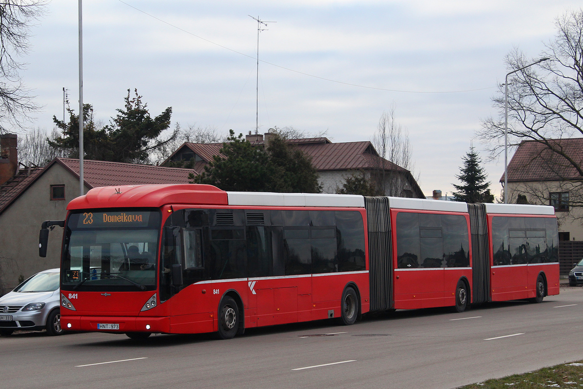 Литва, Van Hool New AGG300 № 841