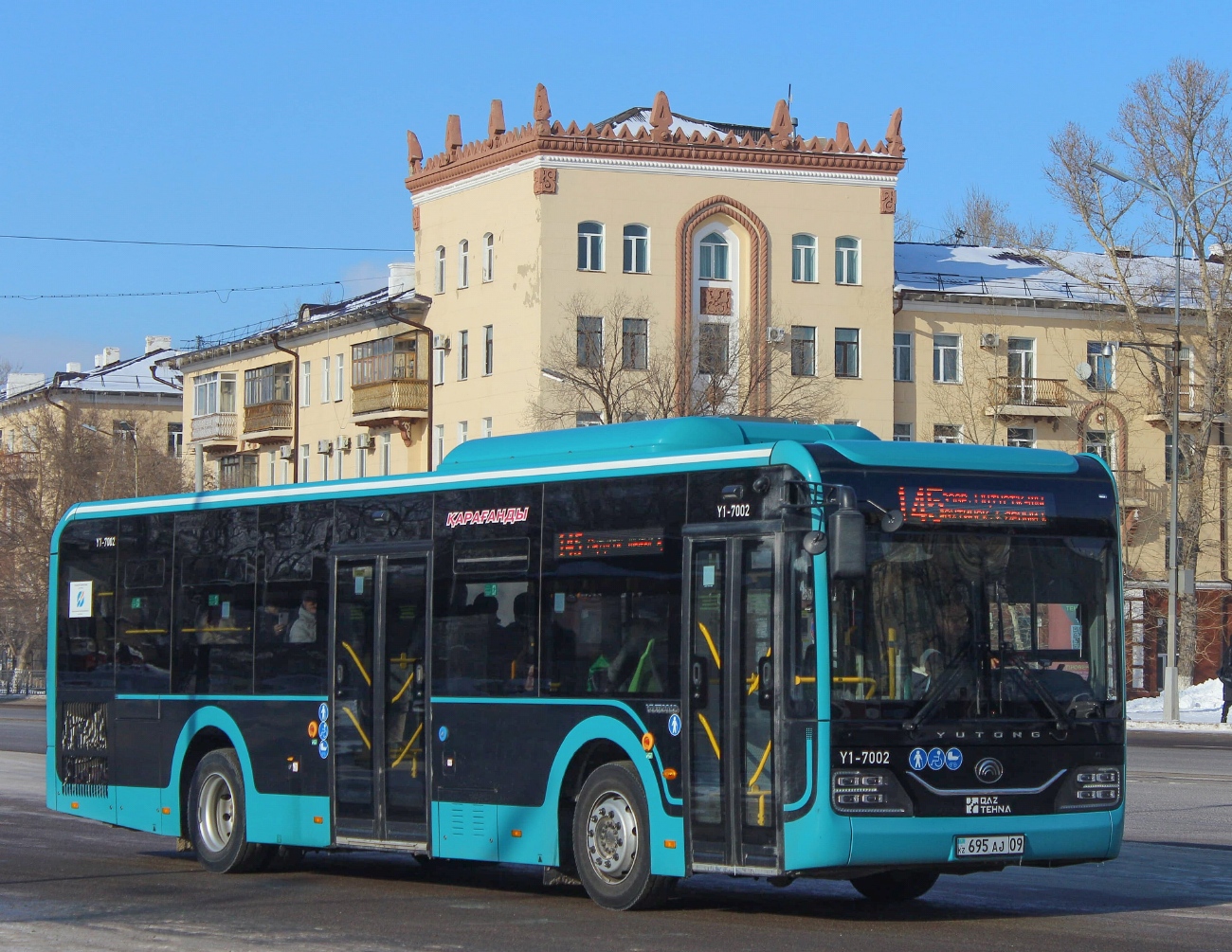 Карагандинская область, Yutong ZK6116HG (QazTehna) № Y1-7002