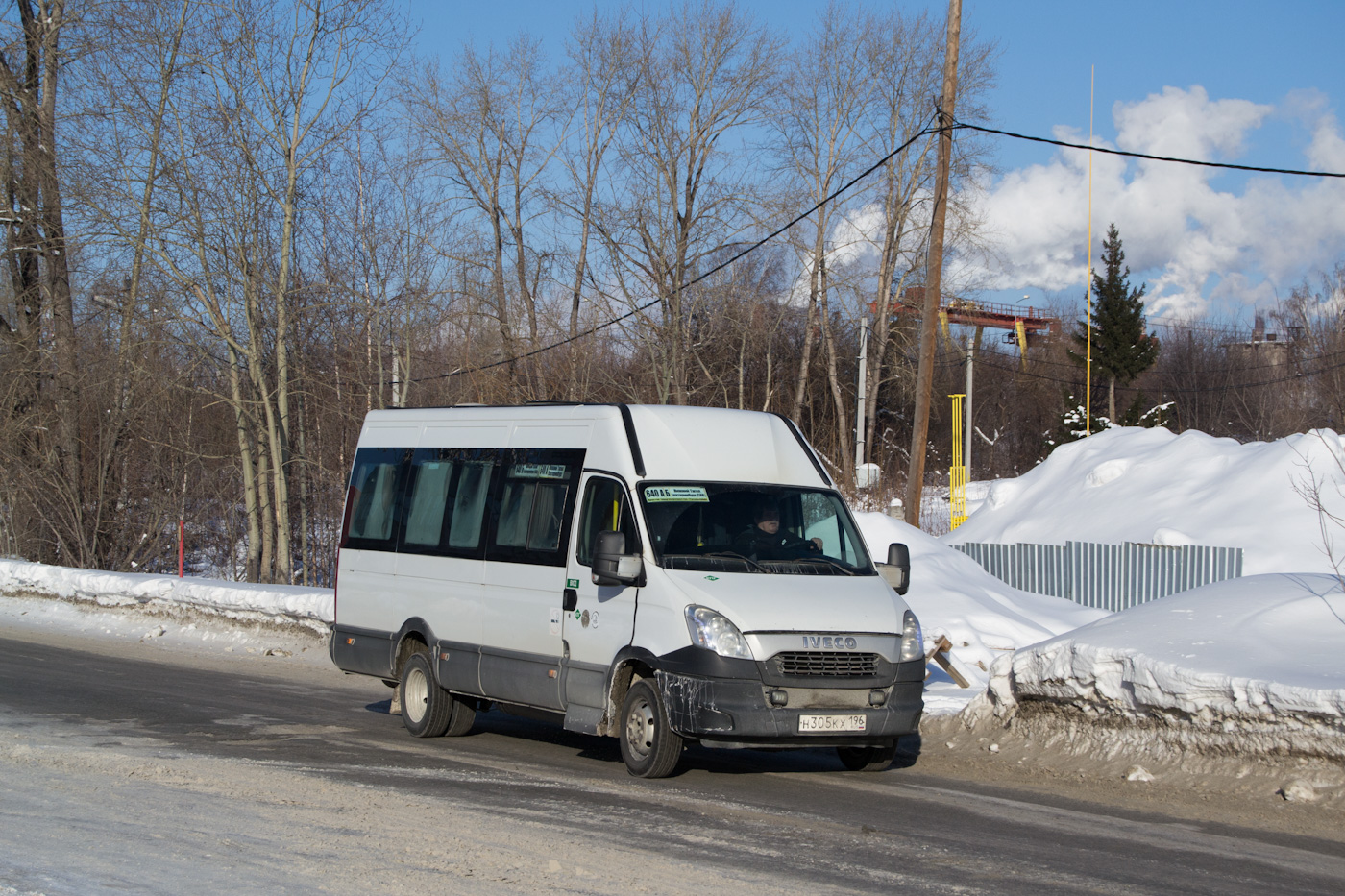 Свердловская область, Нижегородец-2227UU (IVECO Daily) № Н 305 КХ 196