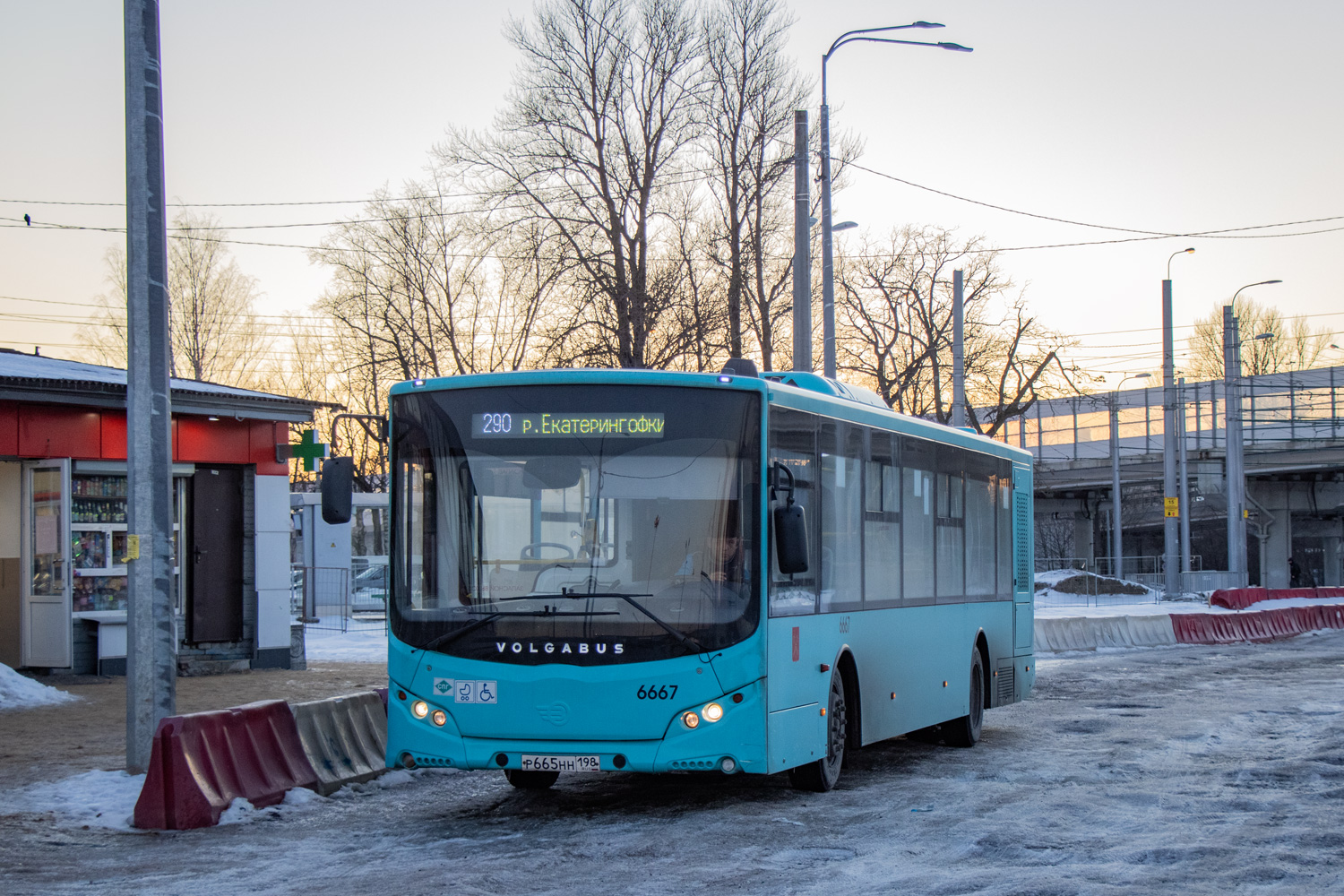 Санкт-Петербург, Volgabus-5270.G4 (LNG) № 6667