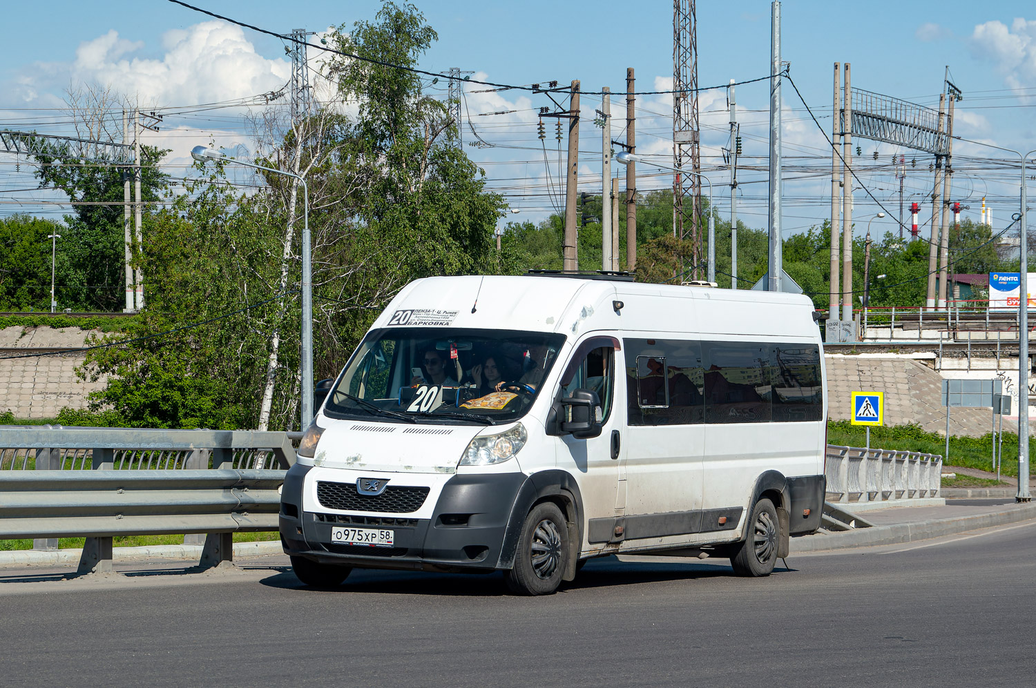 Пензенская область, Нижегородец-2227S (Peugeot Boxer) № О 975 ХР 58