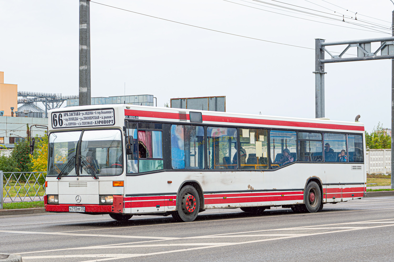 Пензенская область, Mercedes-Benz O405N2 № А 713 МР 33