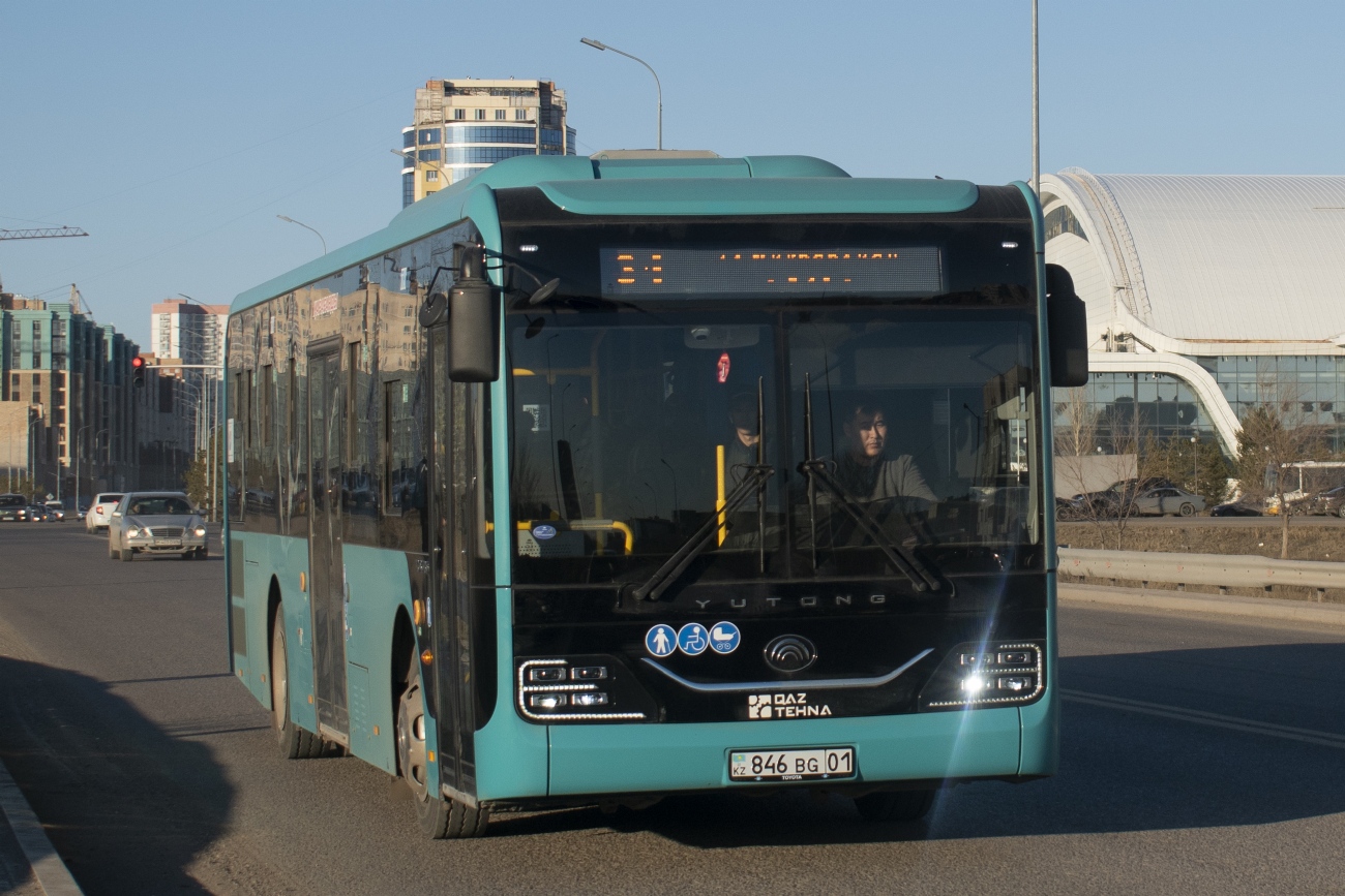 Карагандинская область, Yutong ZK6116HG (QazTehna) № 846 BG 01