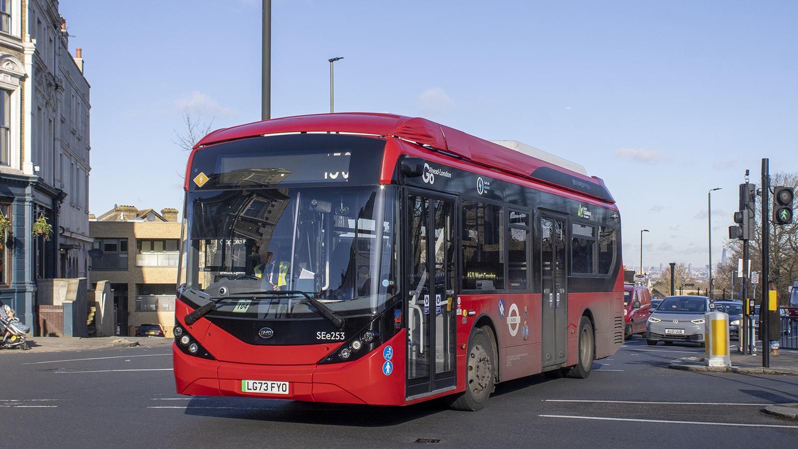 Великобритания, Alexander Dennis Enviro200EV № SEe253