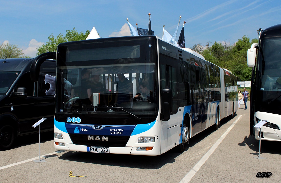 Венгрия, MAN A40 Lion's City GL NG363 № POC-823; Венгрия — Busexpo 2018, Zsámbék