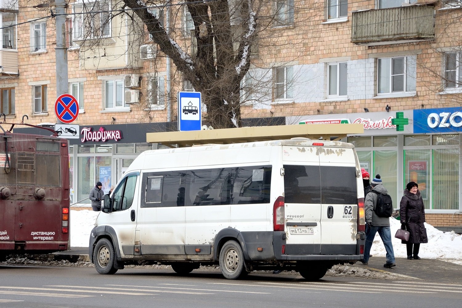 Тульская область, Нижегородец-2227SK (Peugeot Boxer) № М 613 МА 71