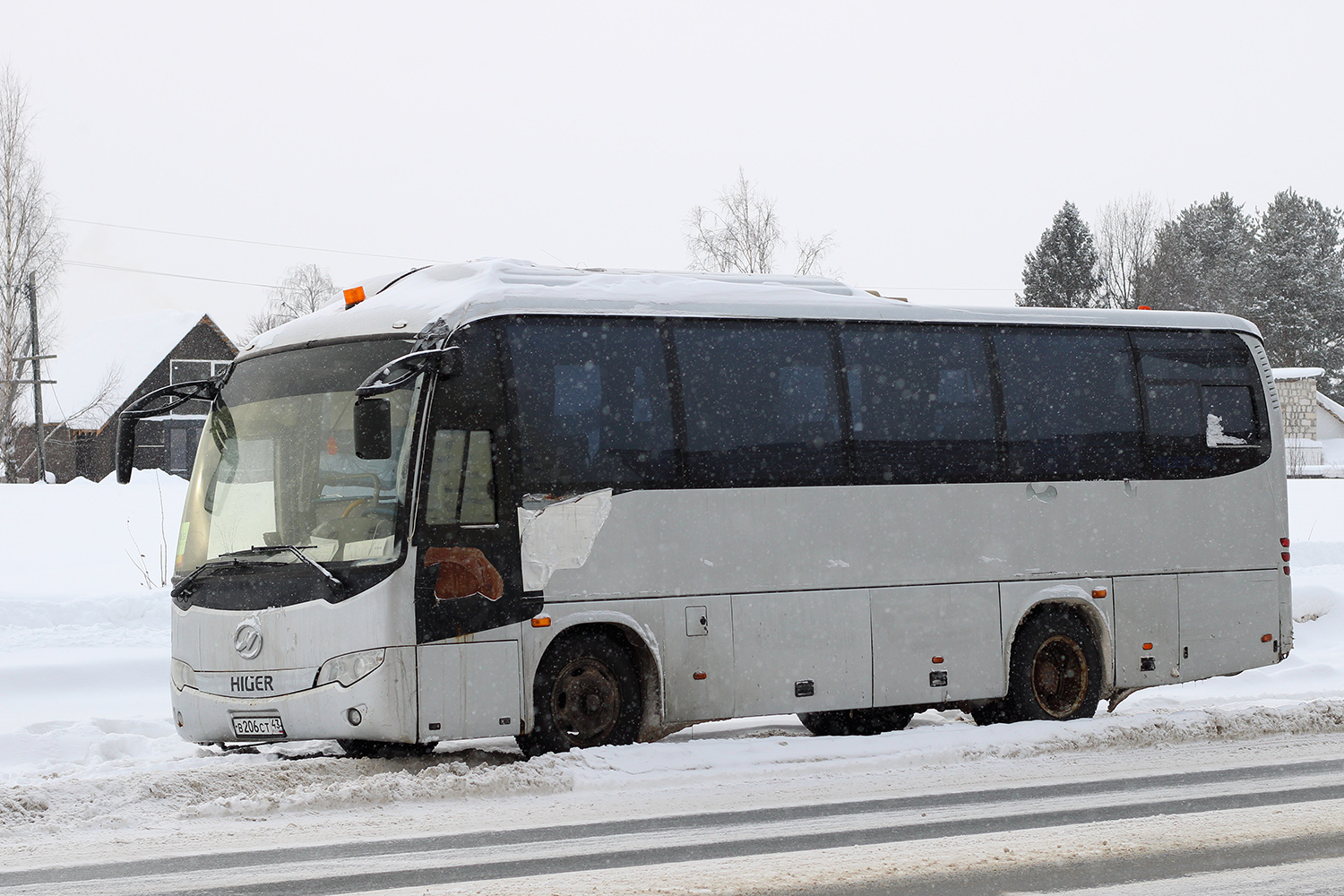 Кировская область, Higer KLQ6885Q № В 206 СТ 43