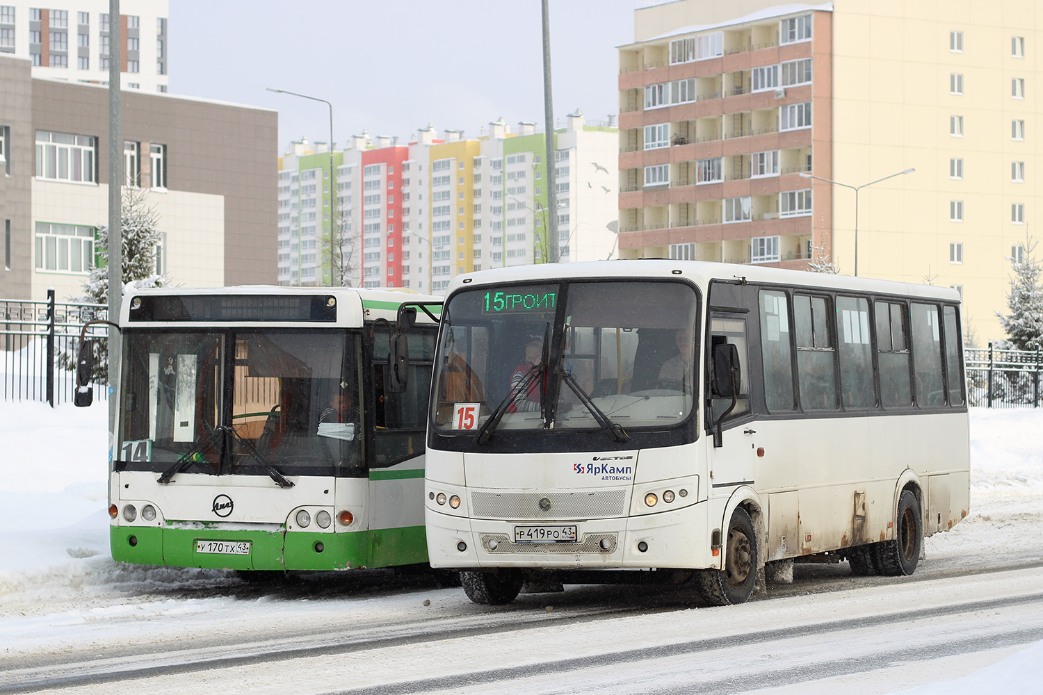 Кировская область, ПАЗ-320412-05 "Вектор" № Р 419 РО 43